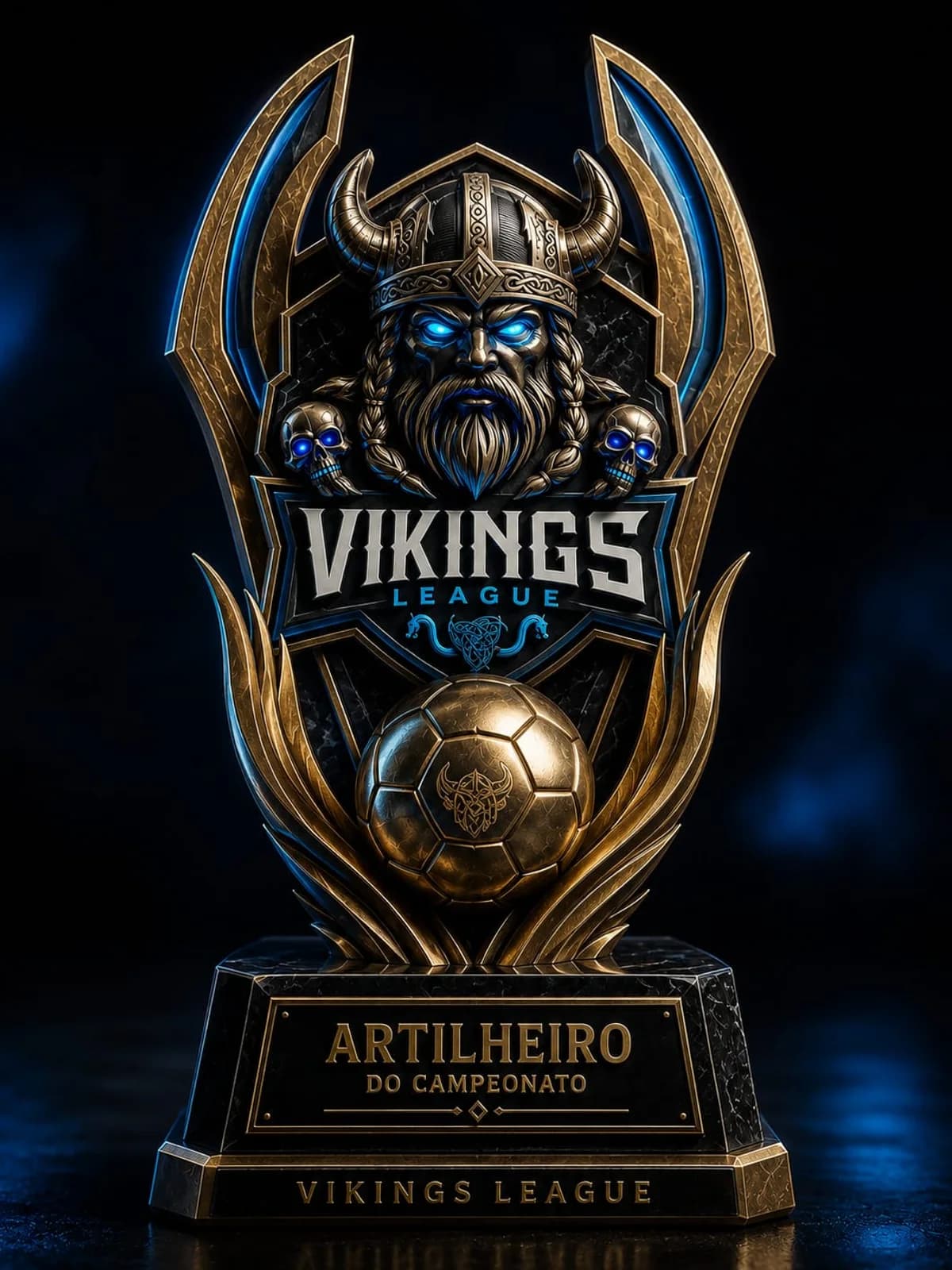 Troféu de artilheiro do campeonato da Vikings League